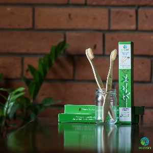 Charcoal Bamboo Toothbrush