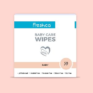 Freshca Baby Care Wet Wipes-50Pcs