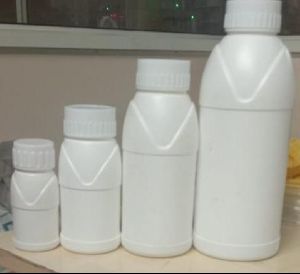 White Plastic Round Bottles