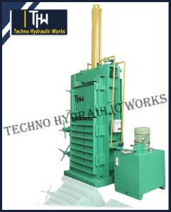 plastic baling press machine