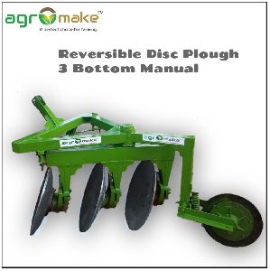 reversible disc plough