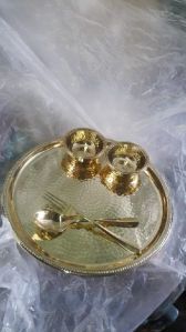 brass thali