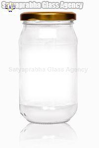 400 ml Glass Round Lug Bottles