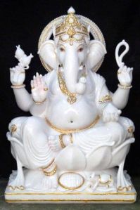 Marble Ganpati Statue