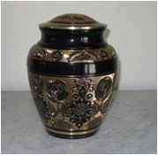 Black Beauty Cremation Urn