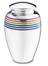 Pride Rainbow Cremation Urn