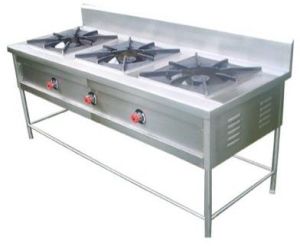 Commercial 3 Gas Burner