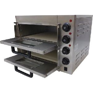 Double Deck Stone Pizza Oven