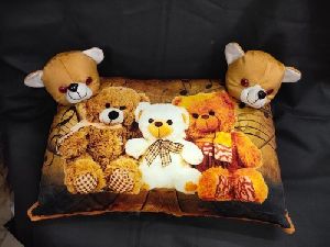 Teddy Bear Stuffed Pillow