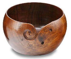 Wooden Yarn Bowls