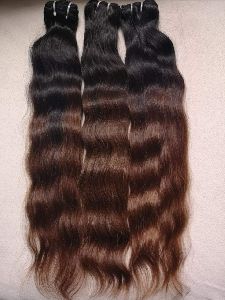 Black And Brown Raw Hair