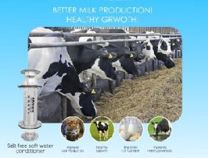 Eco friendly water conditioner for dairy
