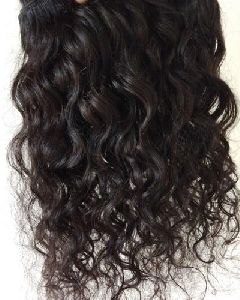 Indian Raw Unprocessed Single Drawn Wavy Hair Extensions