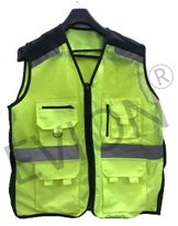 Evion 24258-GN/BK Reflective Safety Jacket