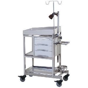 Hospital Baby Resuscitation Trolley