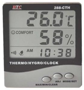 Thermometer Clock