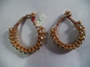 Brass Kundan Bajubandh