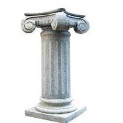 marble garden pillar