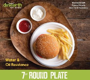 Bagasse Round Plate