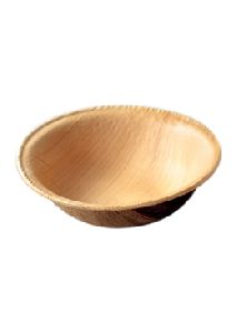 Round Areca Bowl
