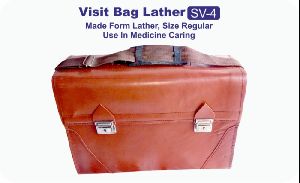 Leather Doctor Visit Bag