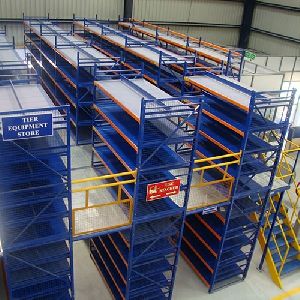 Multi-Tier Shelving System