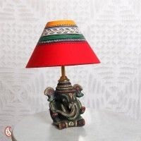 Hand Painted Ganapati Lampshade