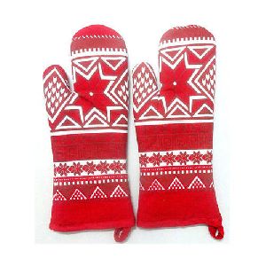 Christmas Mitten Gloves