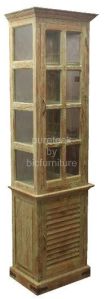 Antique finish cabinet