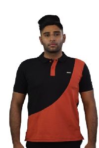 Mens Poly Cotton Polo T-Shirt