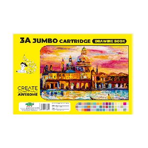 Sundaram Drawing Book - 3A Jumbo (Yellow) - 36 Pages (D-4)