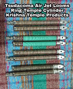 Air jet looms ring temple cylinder