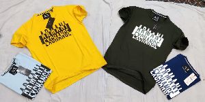 Branded Mens Round Neck T-Shirts