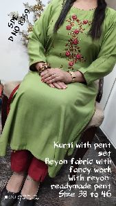 Kurti Pant Set