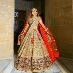 Bridal Velvet Sequence Lehenga