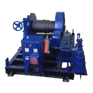 Motorized Winch Machine