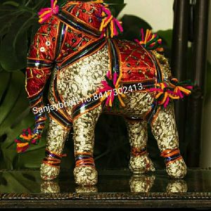 Rajasthani Stuffed Small Elephant