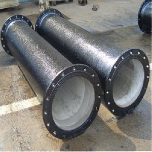 ductile iron double flanged pipe