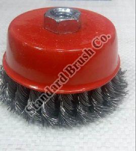 Carbon Steel Twisted Cup Brush