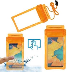 Orange Mobile Waterproof Bags