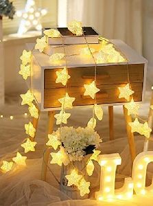 Star String Lights for Indoor Outdoor Home Party Decoration