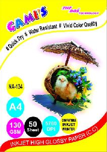 130GSM GAMIS Inkjet Glossy Paper