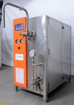 UF Freeze Continuous Ice Cream Freezer