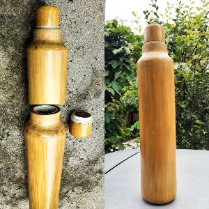 Eco-friendly Reusable Bamboo Water Bottle