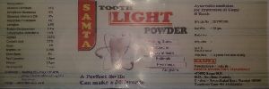Tooth Light Powder