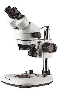 Radicon-trinocular Stereo Zoom Microscope Vision Plus–2000 RTZ Pole Stand