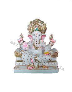 Marble Ganpati Statue