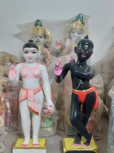 Marble Radha Krishna Statue