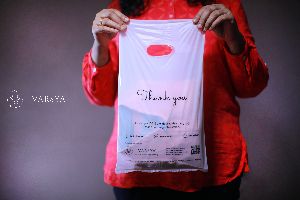 Varsya's Biodegradable Carry Bag ( D Cut)