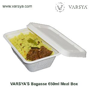 Varsya's Biodegradable disposable Bagasse Clamshell 6